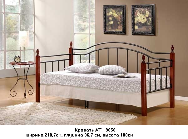 Кровать АТ-9058, размер 90х200